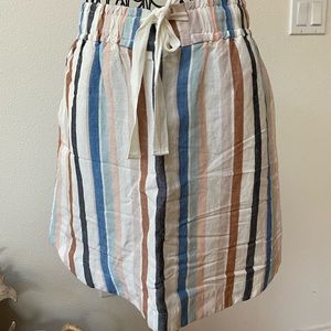 Summer Linen/Cotton Skirt - Size Medium